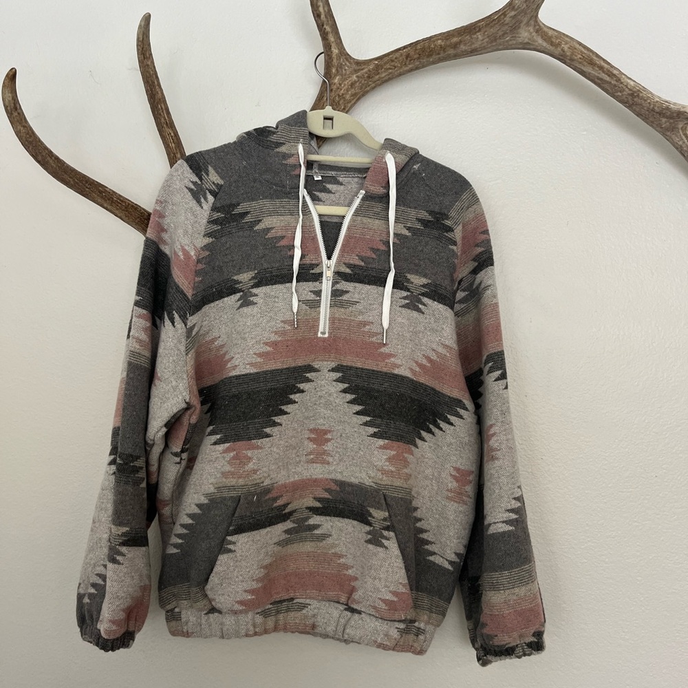 Cozy Aztec Hoodie